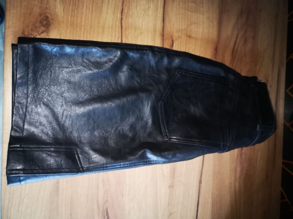 Spódnica damska skórzana