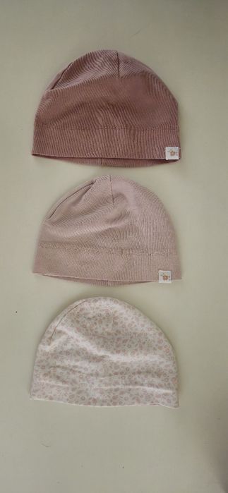 Czapki niemowlęce H&M 50-56