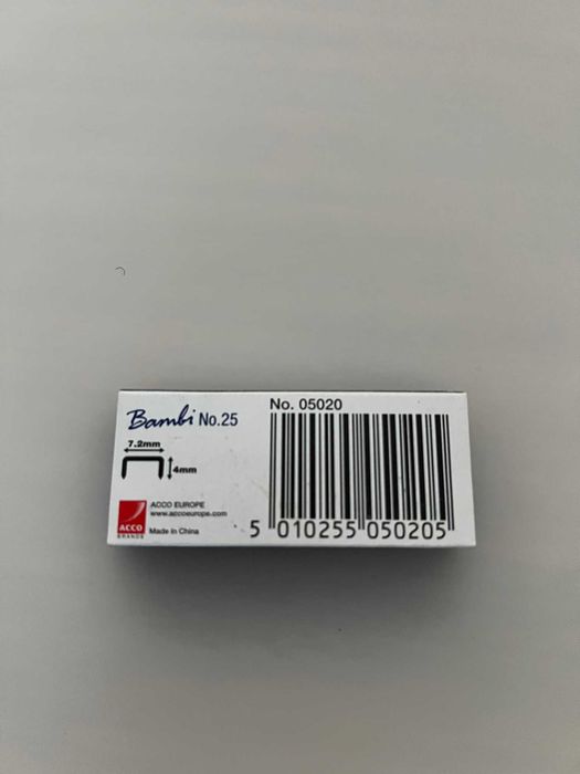 Caixas de agrafos 24/6 e nº 25