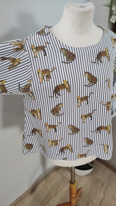 Luźna koszula bluzka w stylu Zara