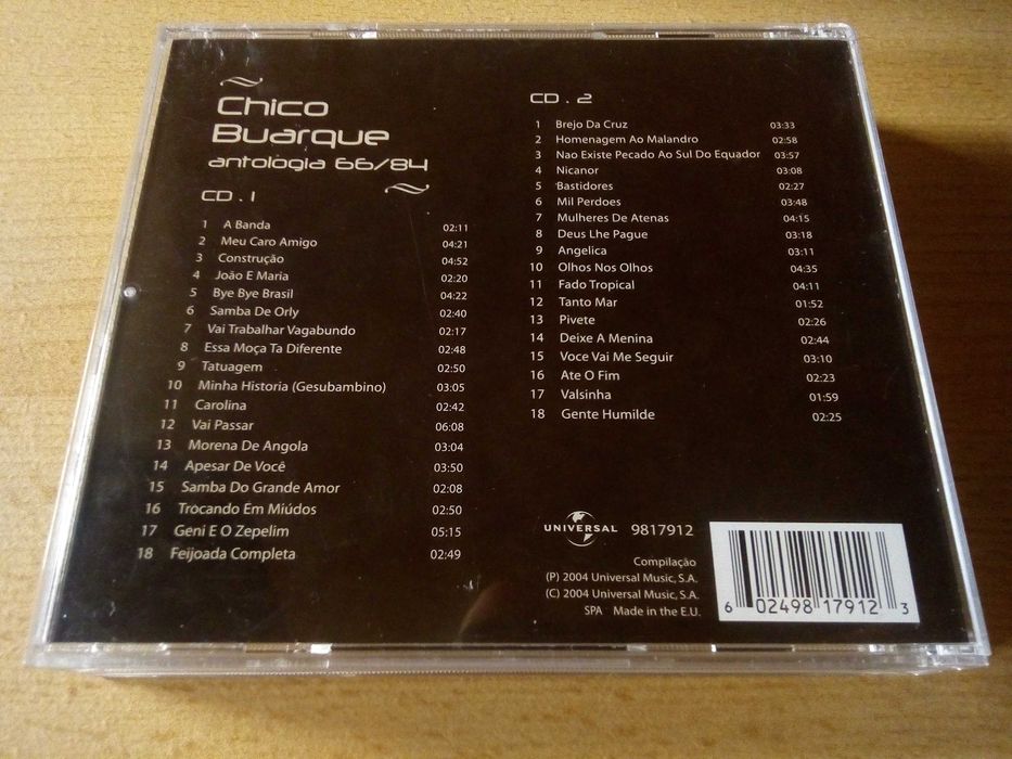 CHICO BUARQUE - Antologia 66/84 2xCD
