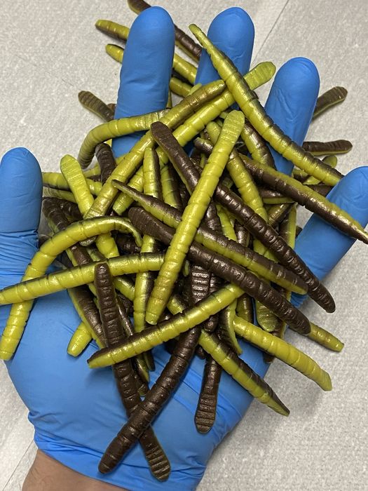 Przynęta na pstrąga (Robak 9cm)