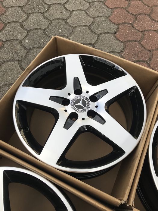 Felgi Mercedes Gla Amg 18 cali 5x112 a b glb vito oryginał idealne