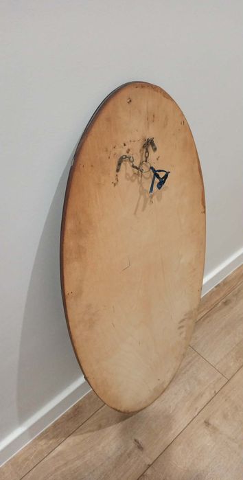 Lustro owalne prl