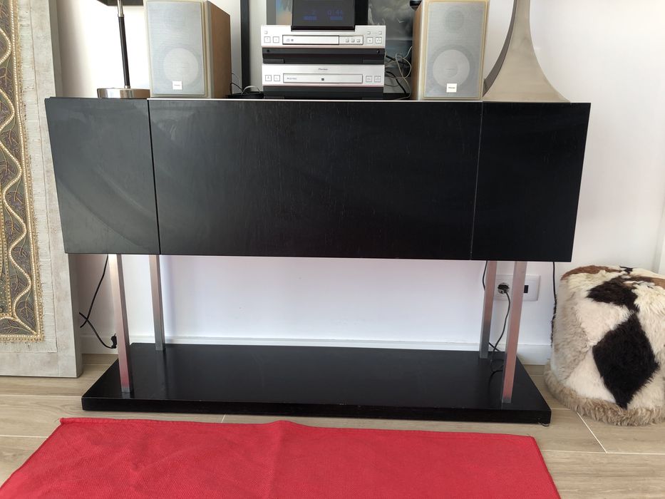 Movel entrada carvalho preto