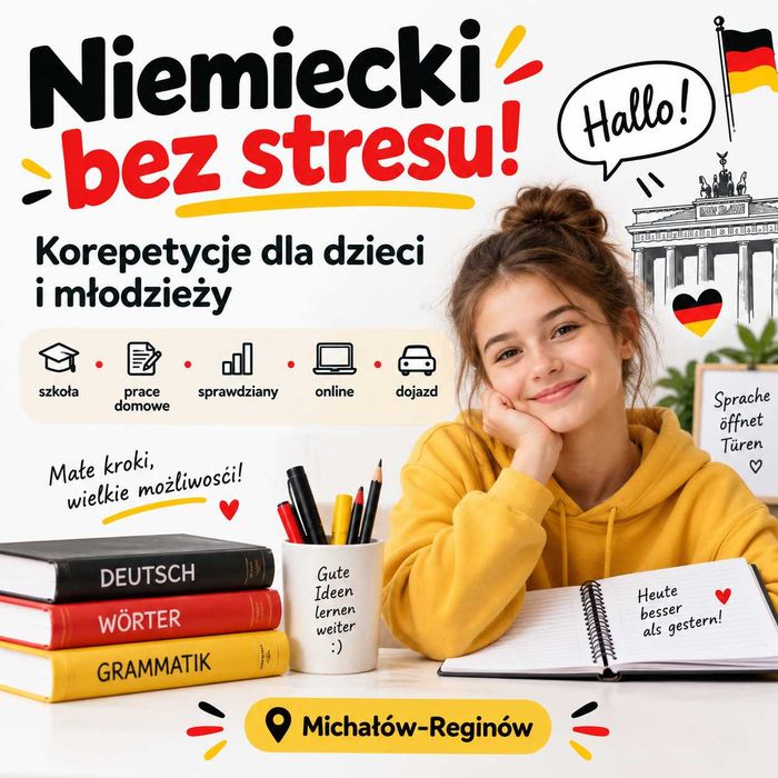 Korepetycje z języka niemieckiego dla dzieci i młodzieży