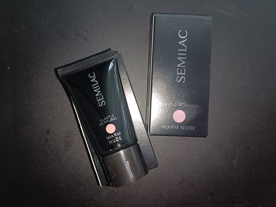 Semilac Elastic Acrylgel Warm Nude 30 g – nowy akrylożel