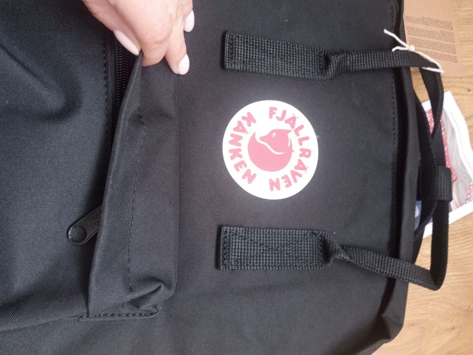 Czarny plecak  Kanken 16 litrów nowy