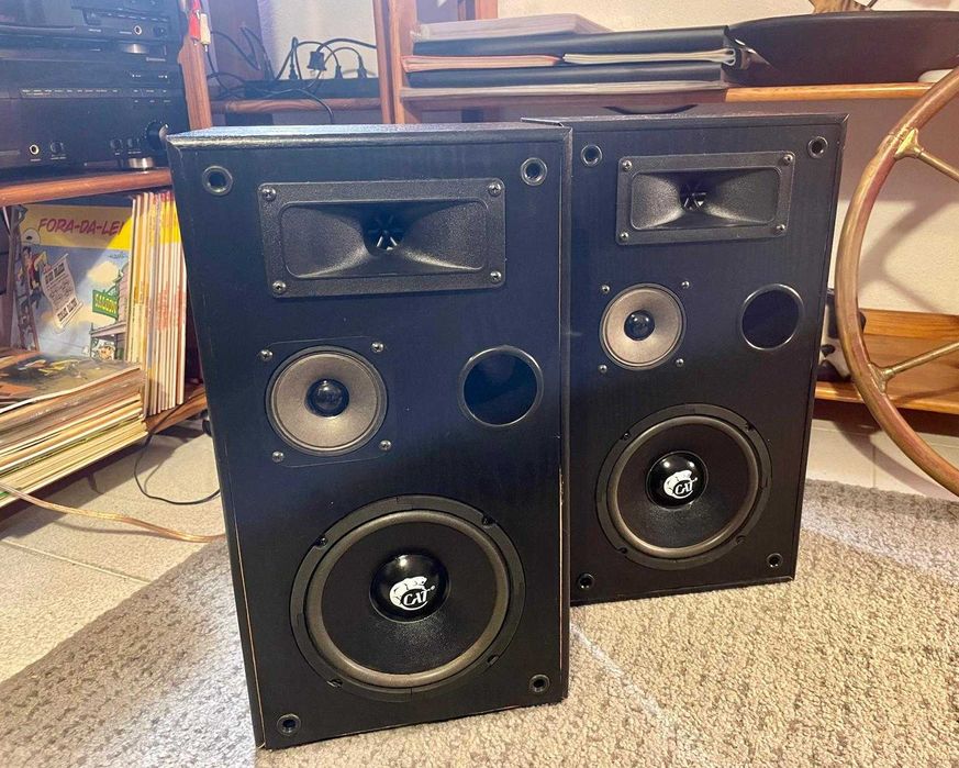 Colunas de som HiFi várias marcas