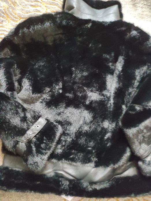 Розпродаж .Шуба-дублянка  еко норка