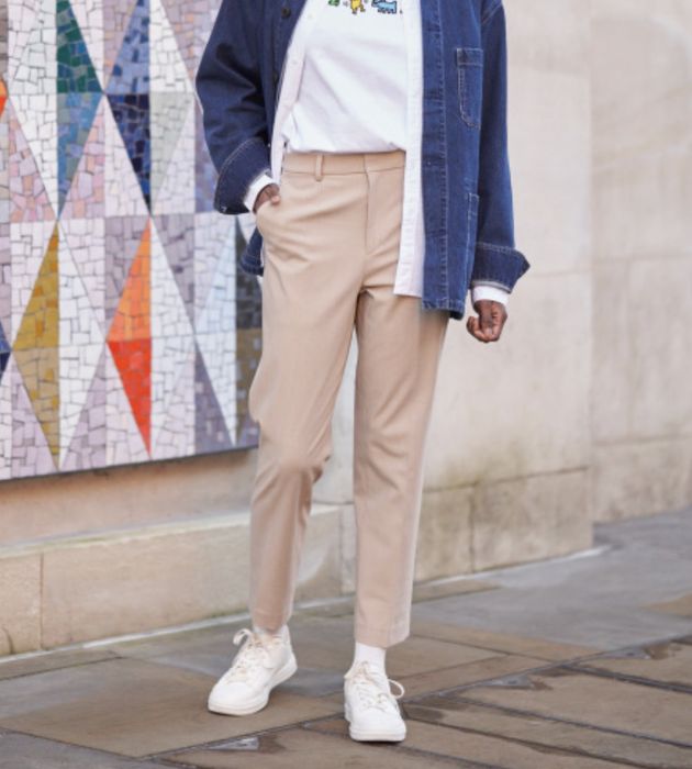 (XS, S, М, XXL) Стрейчеві брюки штани uniqlo smart ankle trous