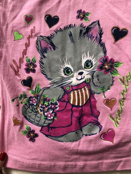 Літні футболки на дівчинку. Футболка