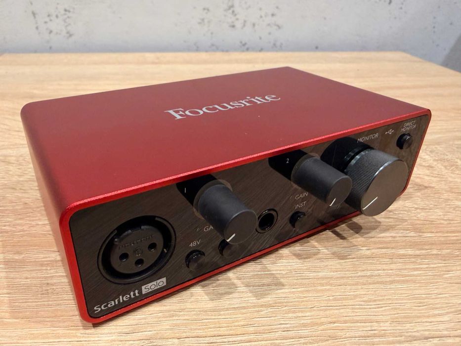 focusrite solo - Купить студийное оборудование - Цена на OLX.ua