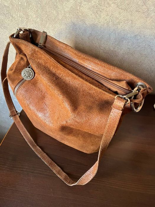 Сумка  кожаная &