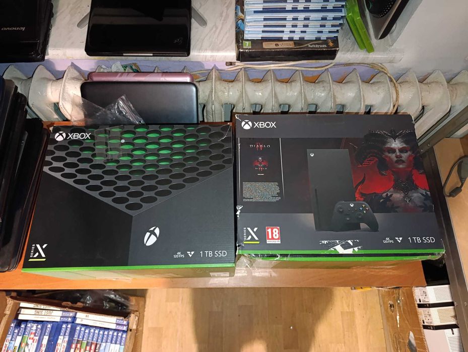 Kolekcja kartonów do konsoli Xbox Series S, Xbox Series X