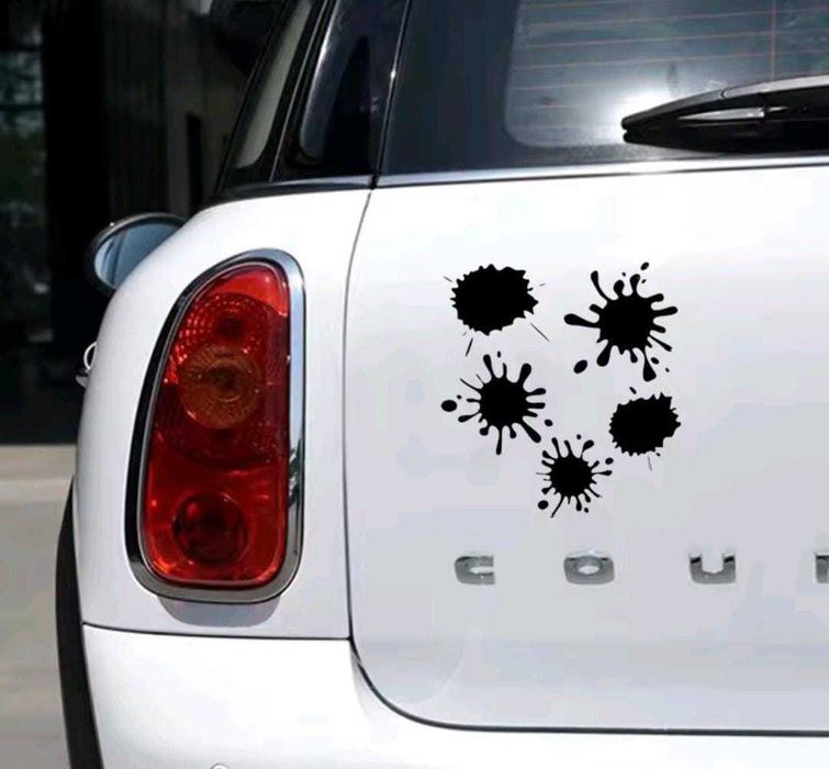 Autocolantes para moças, batidas e arranhões de carro