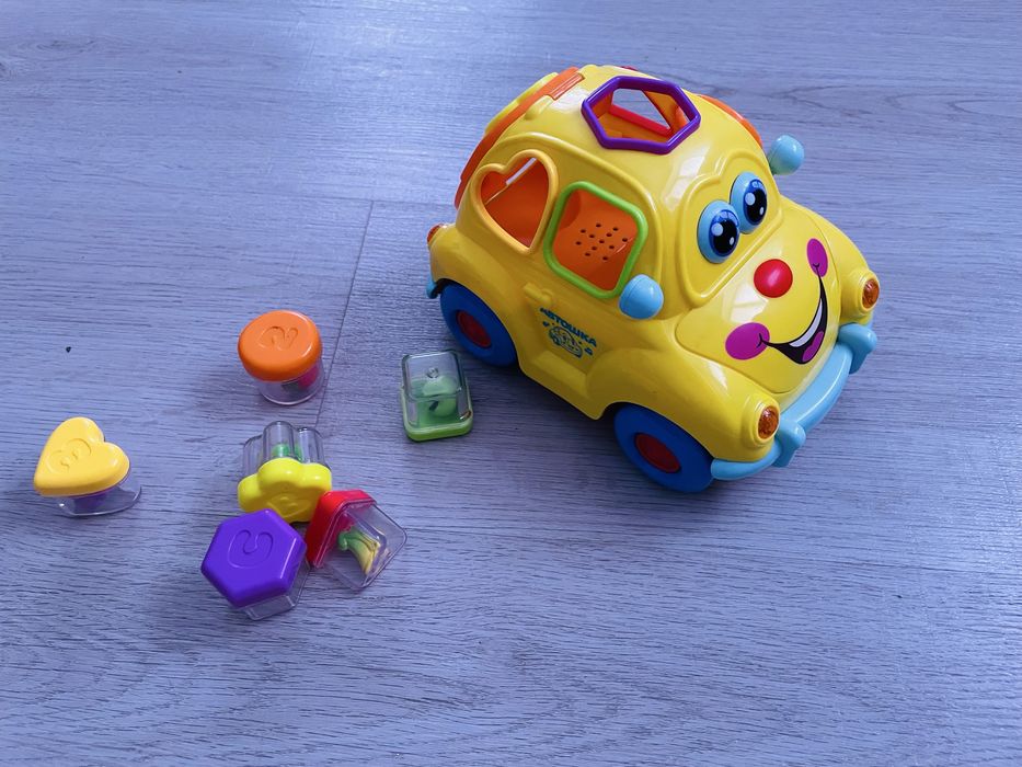 Машинка hola toys машина овочі музика світло сортер автомобіль хула
