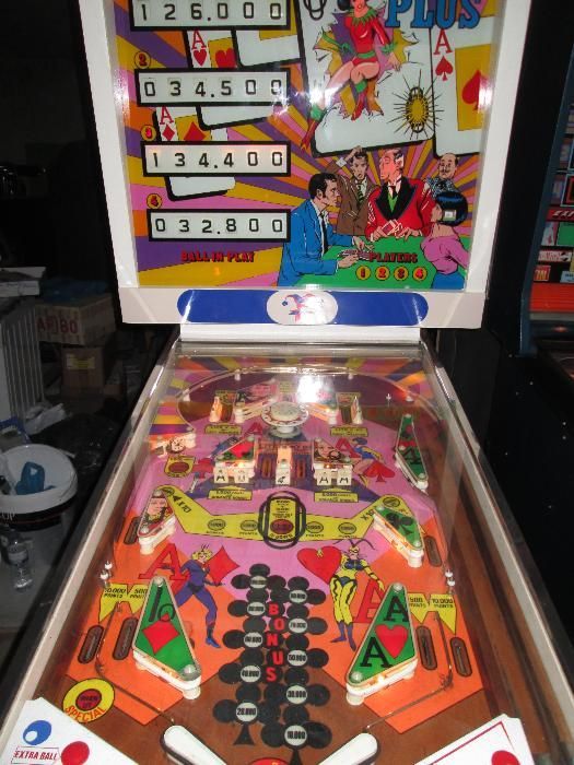 peça de museu fliper-rarissima-1977 original