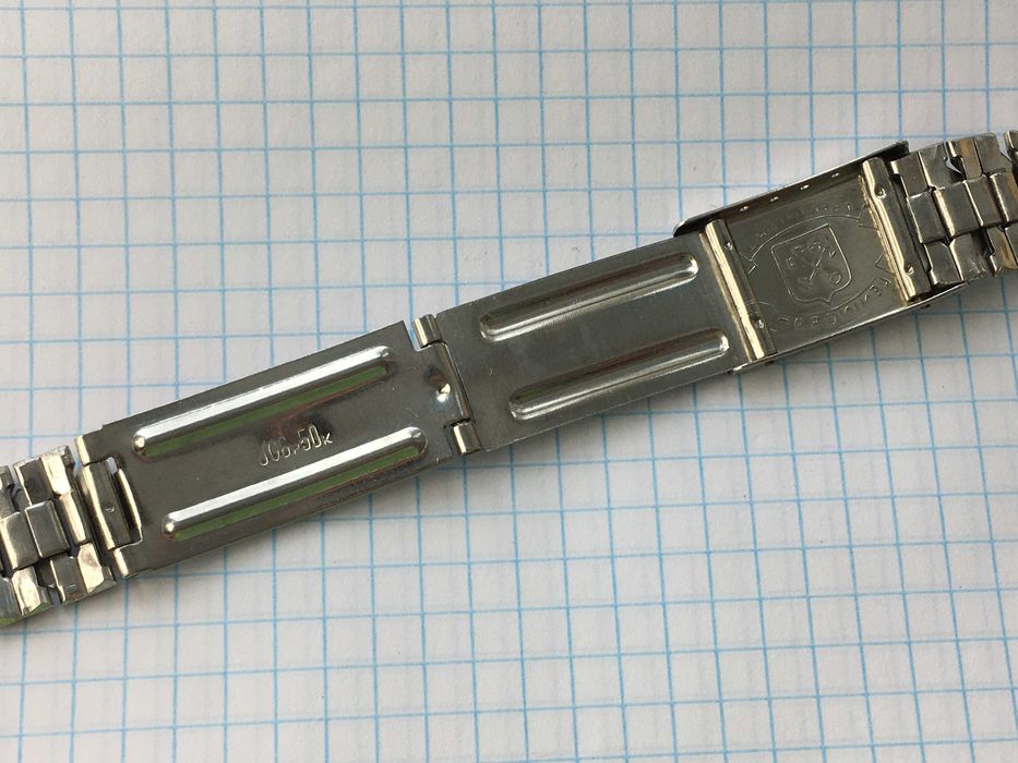 Браслет для наручных часов Ленинград СССР мужской ушки 18мм