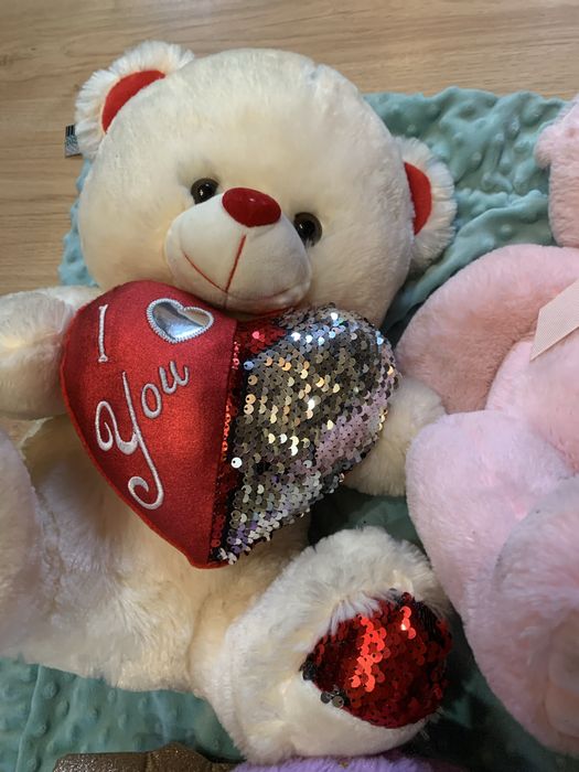 Duze  pluszaki misie zestaw