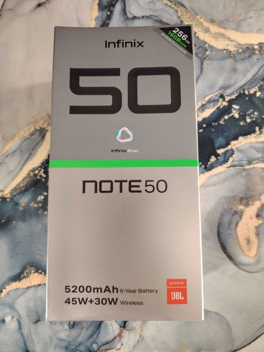 Продам Infinix Note 50 16/256gb. цвет серый .