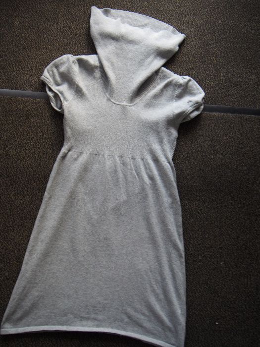Sweter golf S/M tunika ciążowy