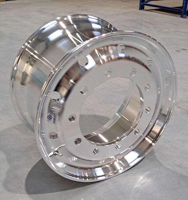 Felga aluminiowa POMLEAD 22,5x11,75 ET120 Diamond Cut otw. 26mm