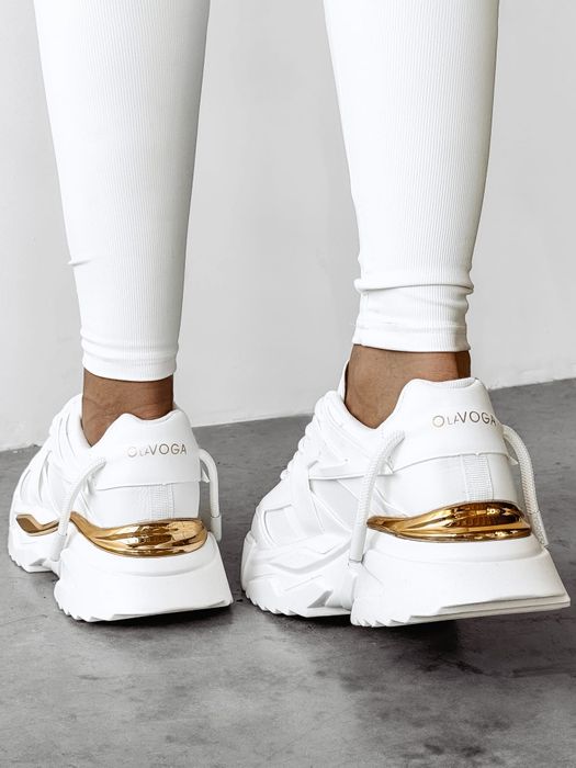 Buty Olavoga Shine 38, 39, 40, 41 biale czarne