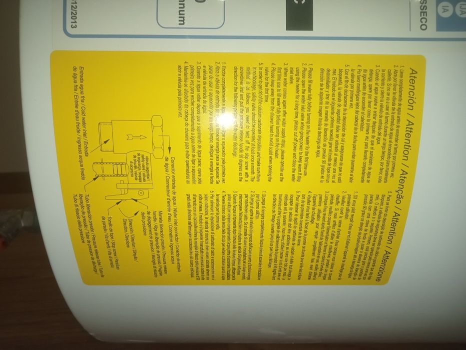 Termo acumulador usado