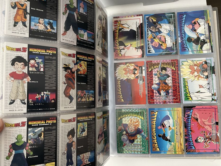 Coleção Cartas Dragon Ball Z