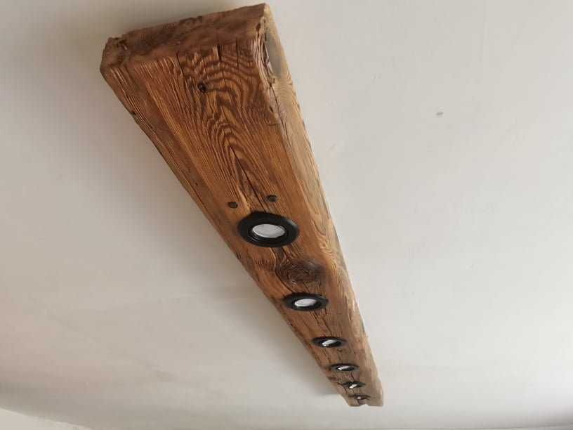 Lampa Stare Drewno Lampy sufitowe ścienne rustyk retro boho industrial