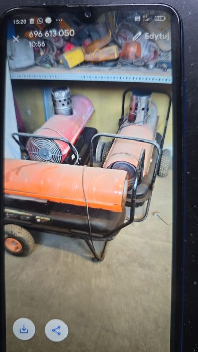 Nagrzewnica olejowa naprawa serwis czesci