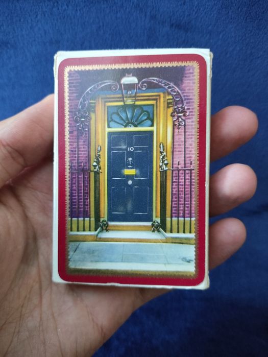 Stare karty do gry Waddingtons Downing Street 10