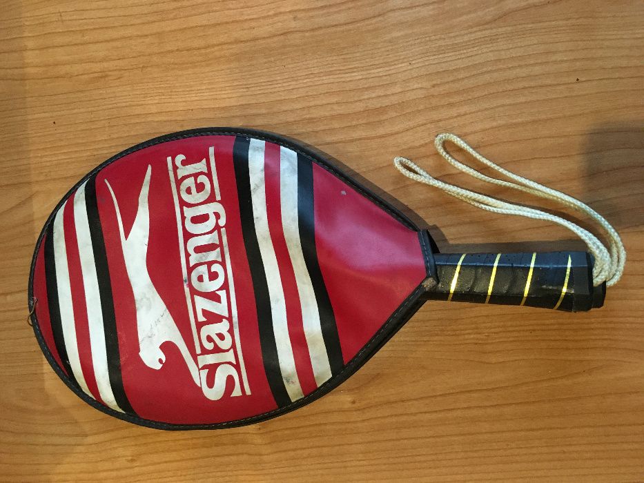 Raquetes em madeira vintage