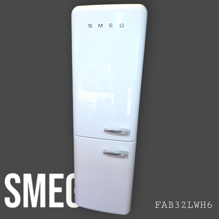 SMEG FAB32LWH6 Biały / White – lodówka Retro 196,8 cm NoFrost