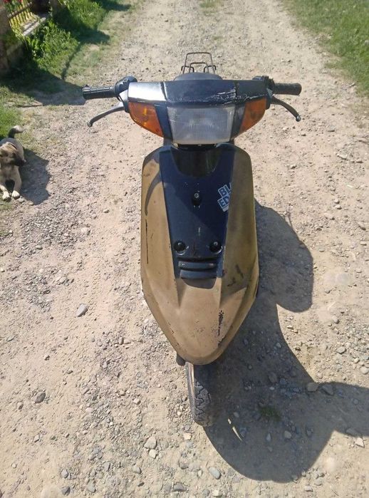 Yamaha Jog Black Edition на полном ходу (видео обзор)