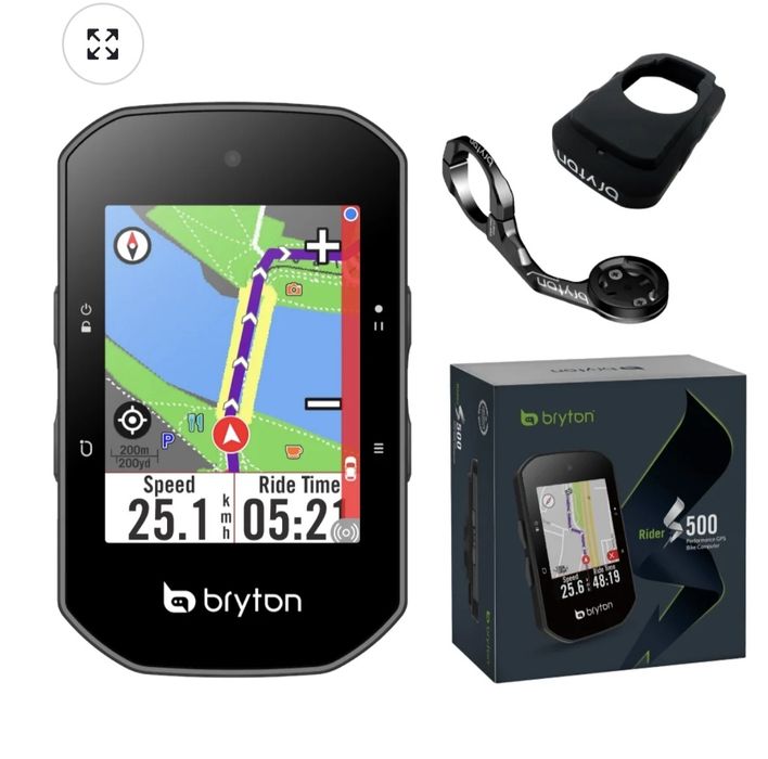 Komputer rowerowy Bryton rider s500T