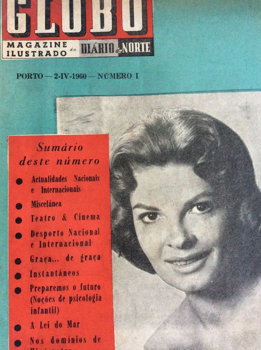 Globo -  Magazine ilustrado do Diário do Norte. N.º1, 1960