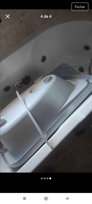 Banheira e trocador chicco