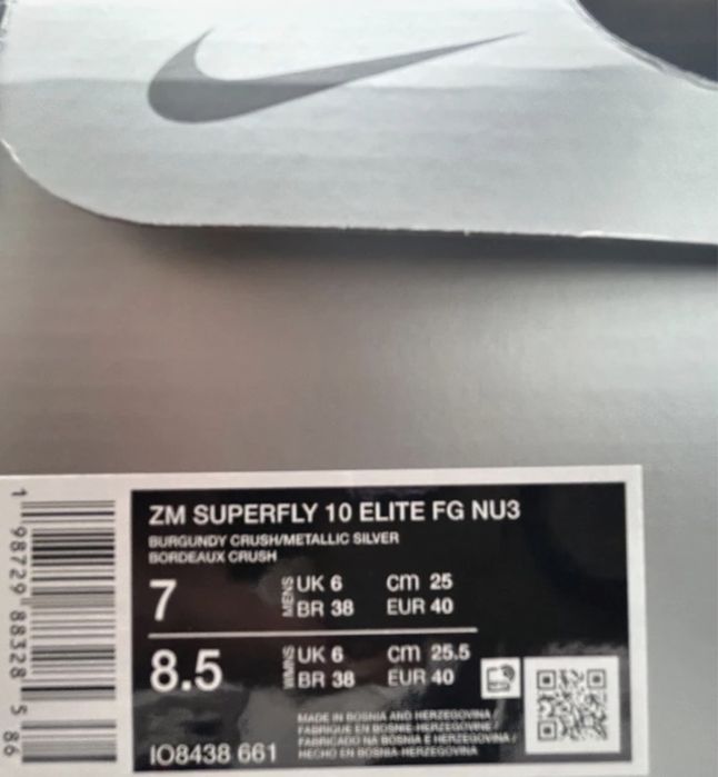 Chuteiras Nike elite NU3