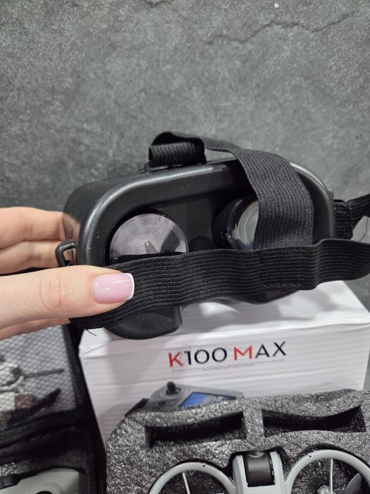 Дрон K100max з VR окулярами, міні дрон, дрон для початківців, дрон для дітей,дрон з камерою 8К, квадрокоптер
