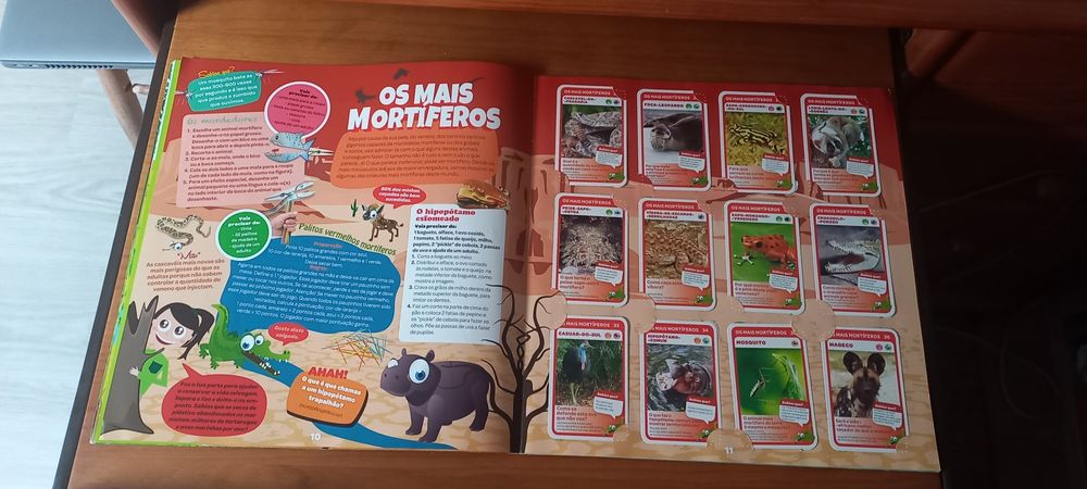 Caderneta Grande Álbum do Explorador completa

-