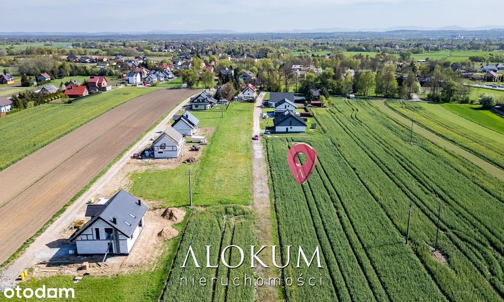 Działka z wydaną WZ pod budowę dwóch domów | NOWA HUTA – WOLICA