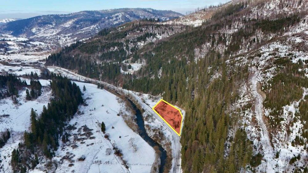 Продаж ділянки біля лісу та річки Головецько ( Тухля)