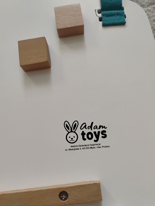 Tablica manipulacyjna Adam bardzo dobry stan montessori
