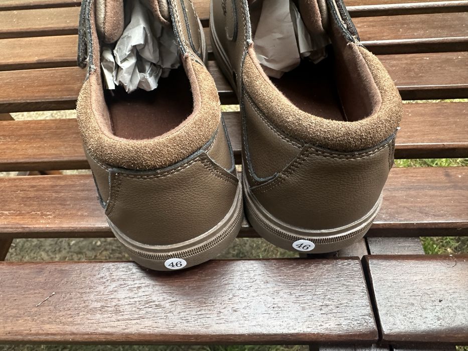 buty męskie brązowe