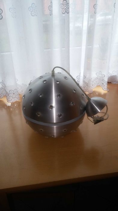 Lampa sufitowa UFO z kryształkami