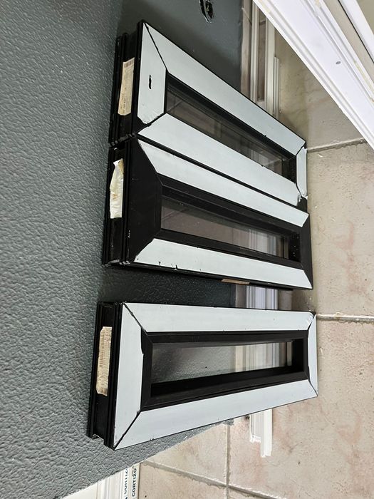 Janela fixa PVC nova