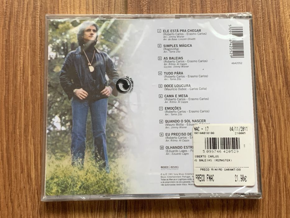Roberto Carlos - cd - Novo e Selado