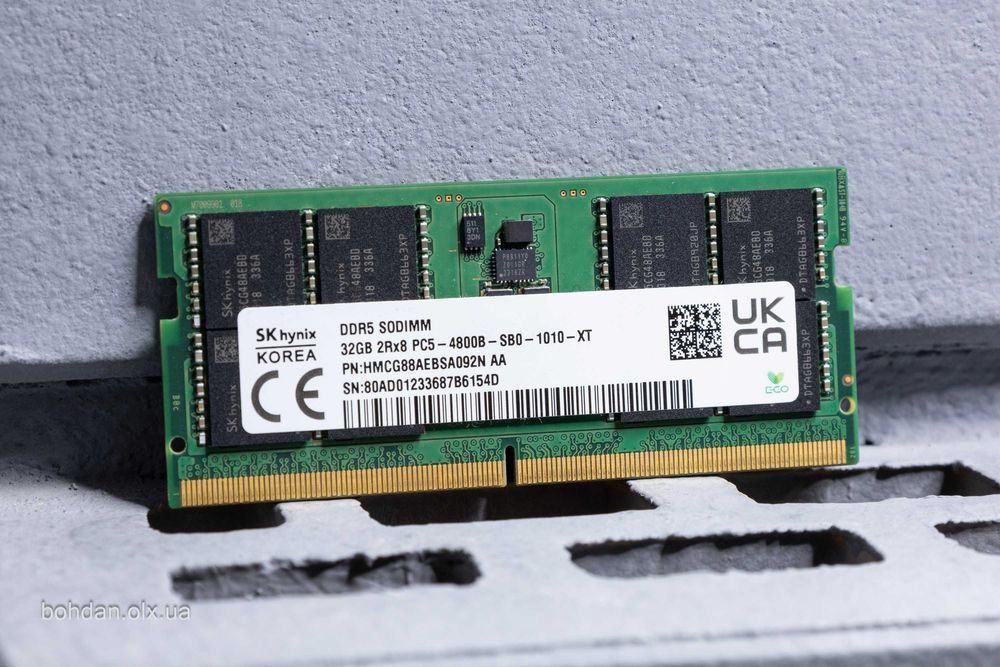 ddr5 sodimm 32gb 4800 - купить комплектующие для ПК - Цена на OLX.ua